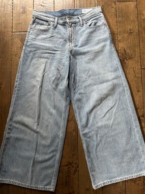 GAP Baggy Mid Rise Relaxed Wide-Leg Women’s Jeans